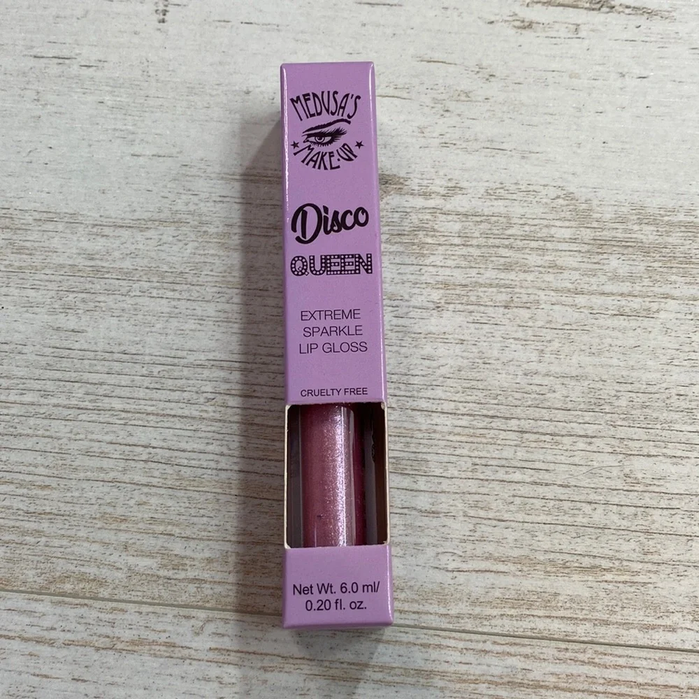 Medusa’s Makeup Disco Queen Extreme Sparkle Lip Gloss Funky Town